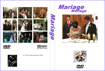 jaquette dvd video film mariage montpellier Hérault
